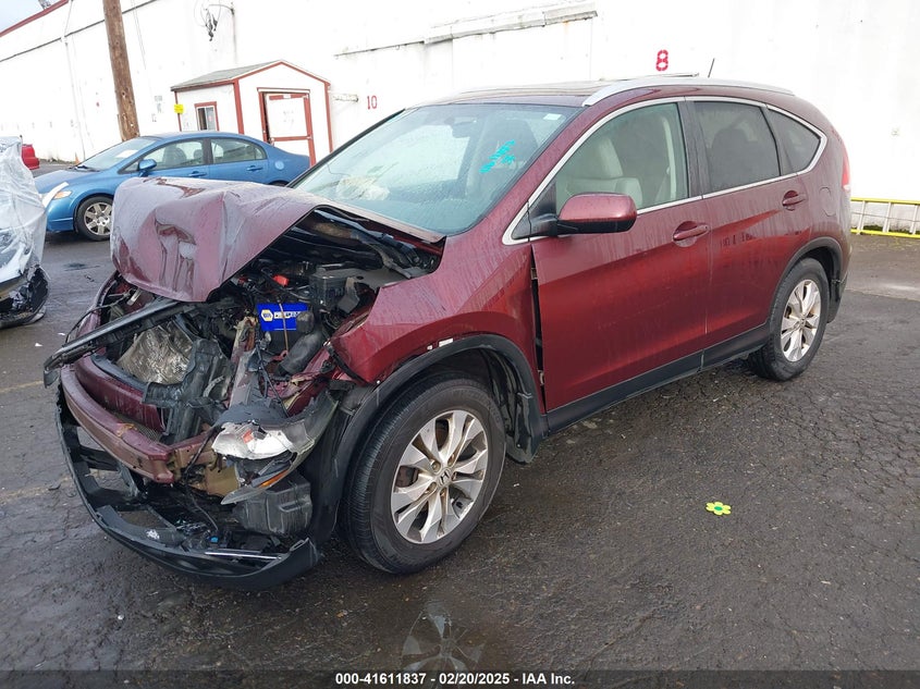 2014 HONDA CR-V EX-L - 5J6RM4H77EL069434