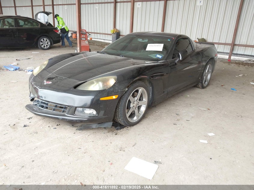 2008 CHEVROLET CORVETTE VIN: 1G1YY25W485118824