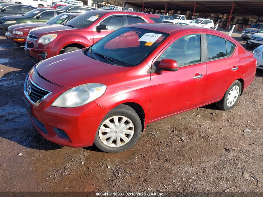 2012 NISSAN VERSA VIN: 3N1CN7AP5CL858111