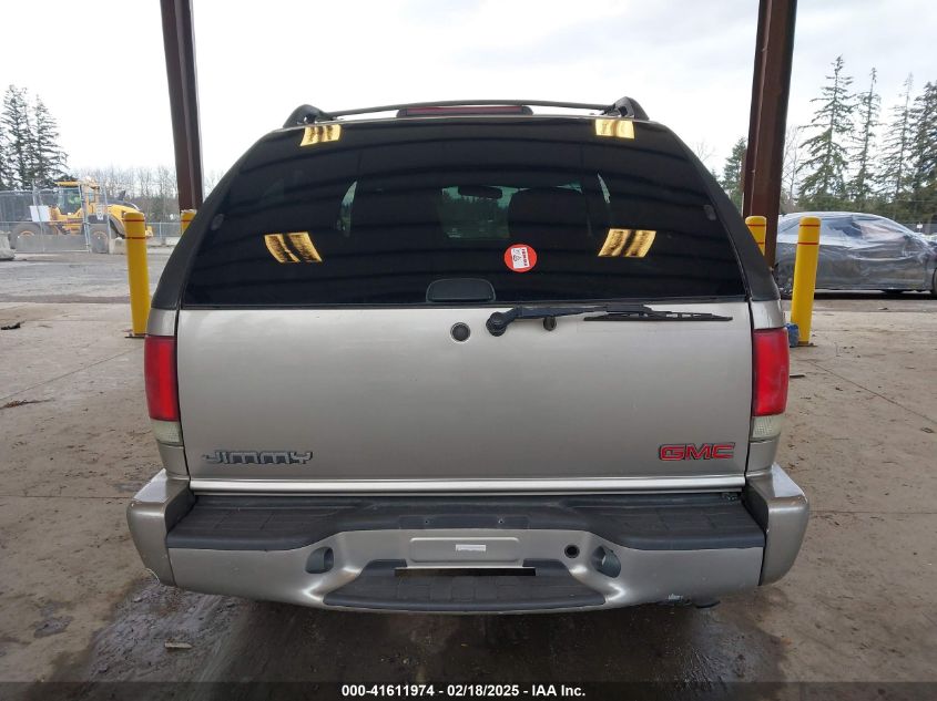 2001 GMC Jimmy Sls VIN: 1GKCS18W81K183440 Lot: 41611974