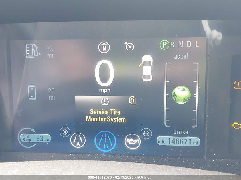 2013 CHEVROLET VOLT VIN: 1G1RE6E46DU101414
