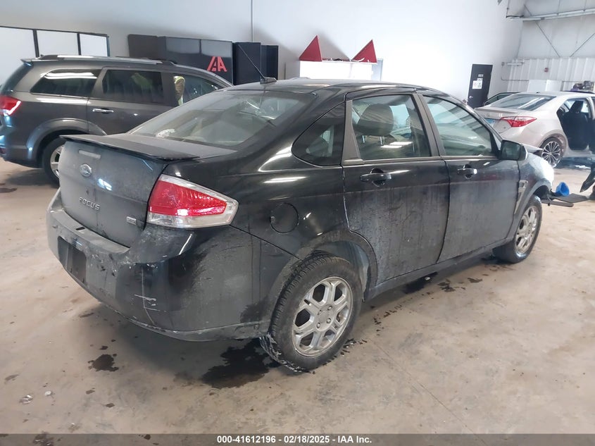 2008 FORD FOCUS VIN: 1FAHP35N08W157353