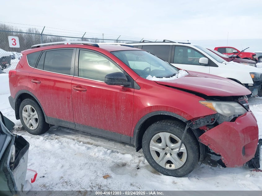 2013 TOYOTA RAV4 LE - JTMBFREV5DD020601