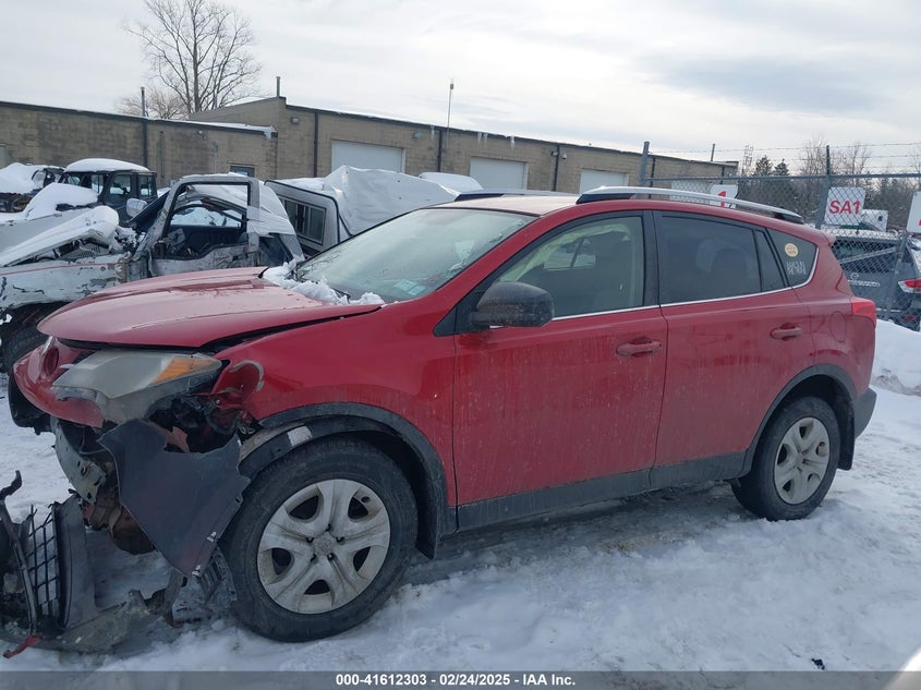 2013 TOYOTA RAV4 LE - JTMBFREV5DD020601