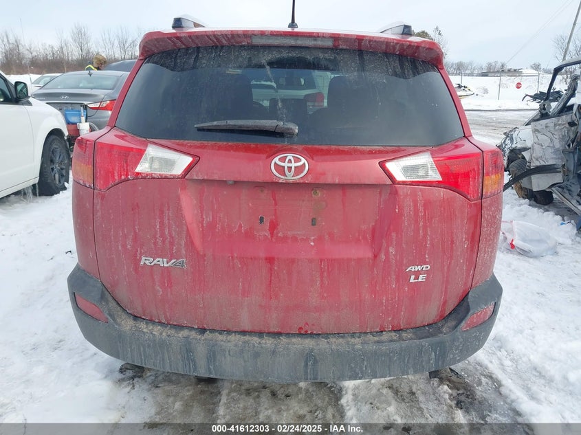 2013 TOYOTA RAV4 LE - JTMBFREV5DD020601