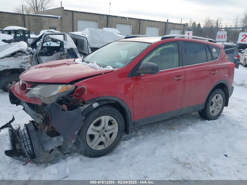 2013 TOYOTA RAV4 LE - JTMBFREV5DD020601