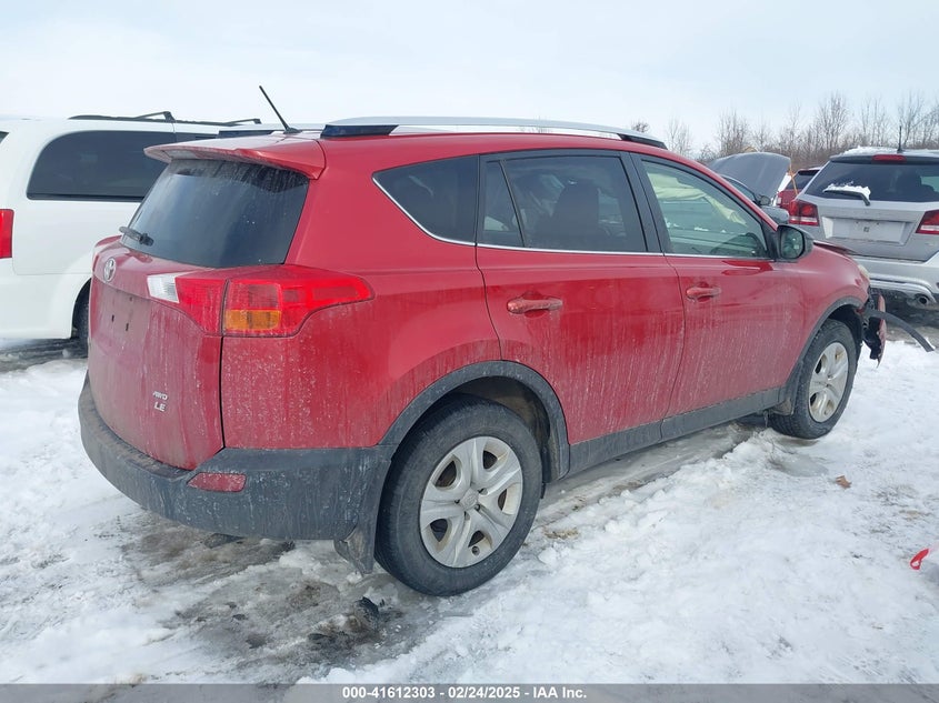 2013 TOYOTA RAV4 LE - JTMBFREV5DD020601