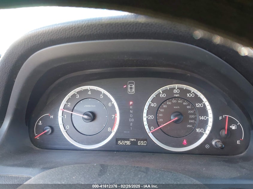 2008 HONDA ACCORD VIN: 1HGCP26408A030542