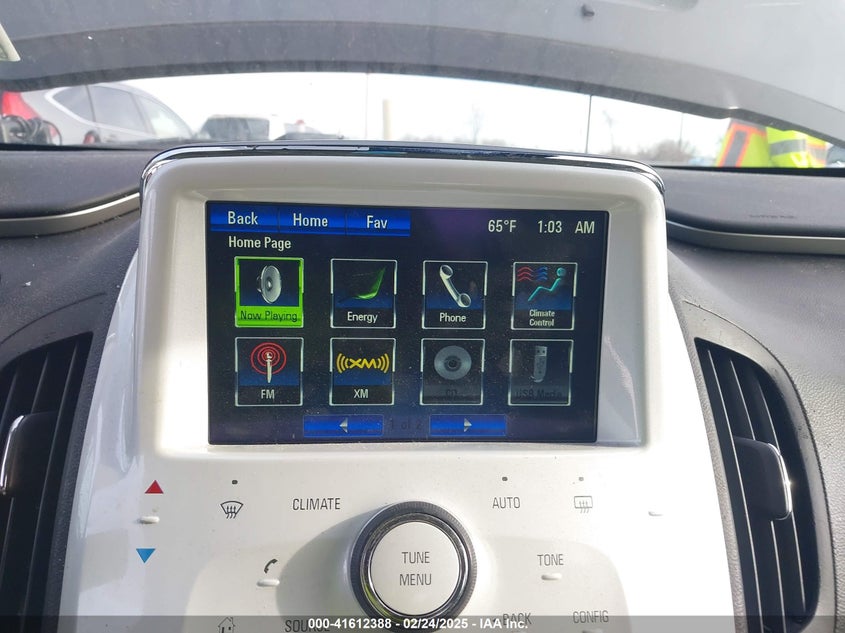 2012 Chevrolet Volt VIN: 1G1RA6E41CU128269 Lot: 41612388