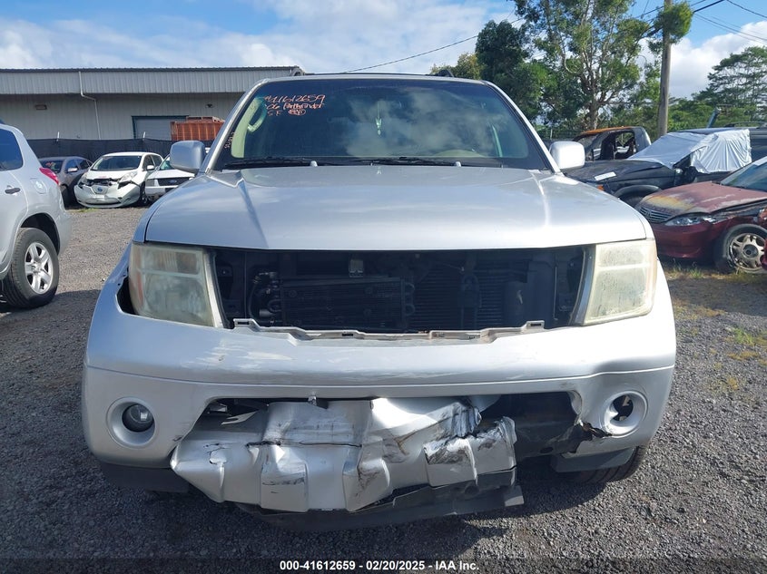 2006 NISSAN PATHFINDER VIN: 5N1AR18W36C630218