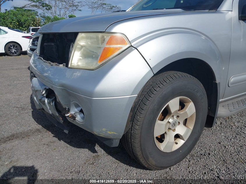 2006 NISSAN PATHFINDER VIN: 5N1AR18W36C630218