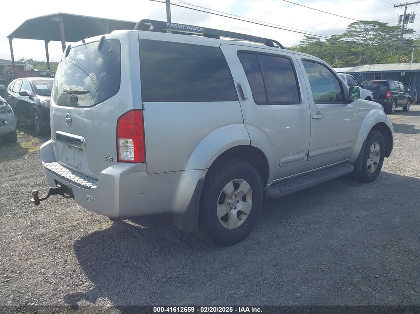 2006 NISSAN PATHFINDER VIN: 5N1AR18W36C630218