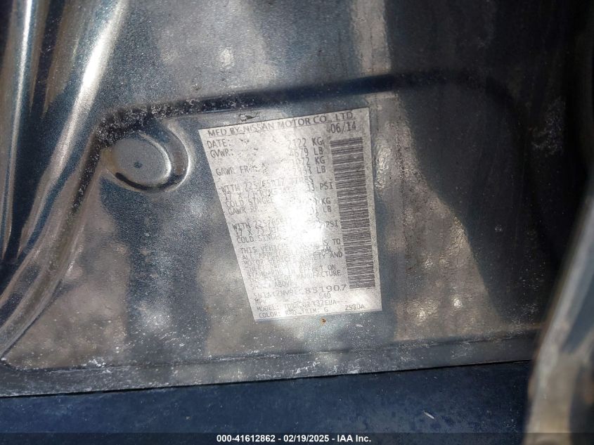 2014 NISSAN ROGUE SV - 5N1AT2MV9EC851907