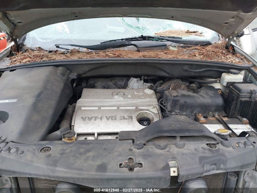 2005 Lexus Rx 330 VIN: 2T2HA31U65C045360 Lot: 41612948