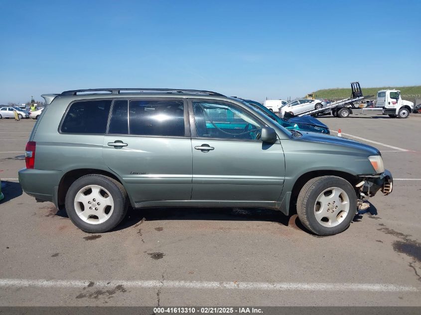 2007 Toyota Highlander Limited V6 VIN: JTEDP21A470127789 Lot: 41613310