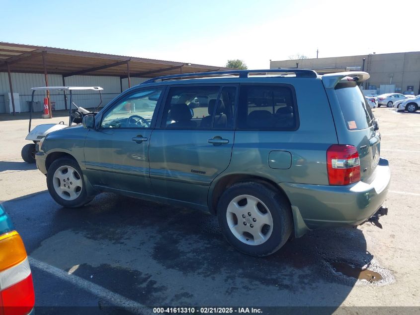 2007 Toyota Highlander Limited V6 VIN: JTEDP21A470127789 Lot: 41613310