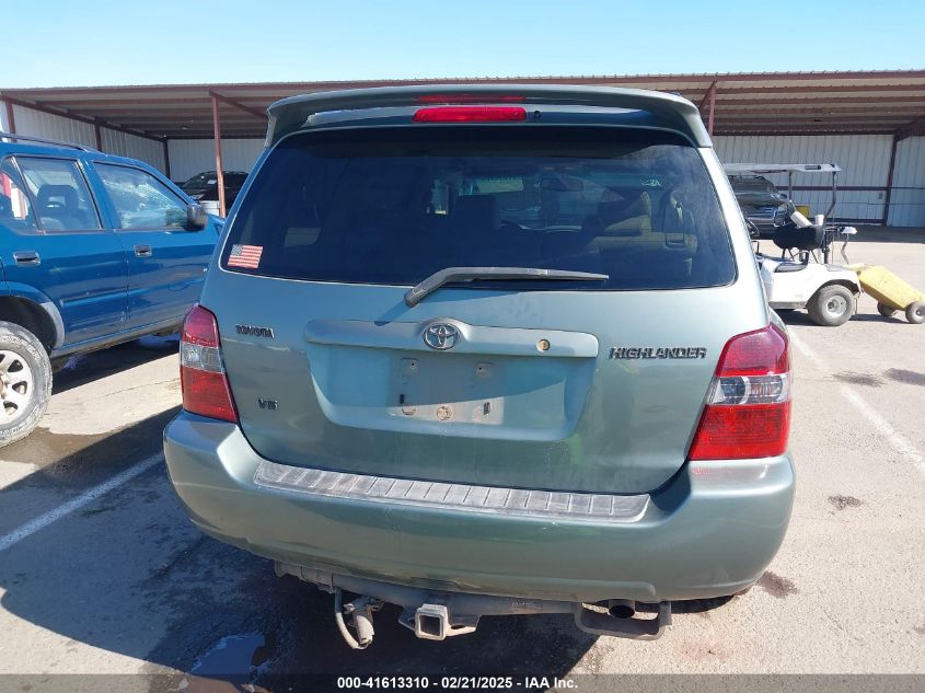 2007 Toyota Highlander Limited V6 VIN: JTEDP21A470127789 Lot: 41613310