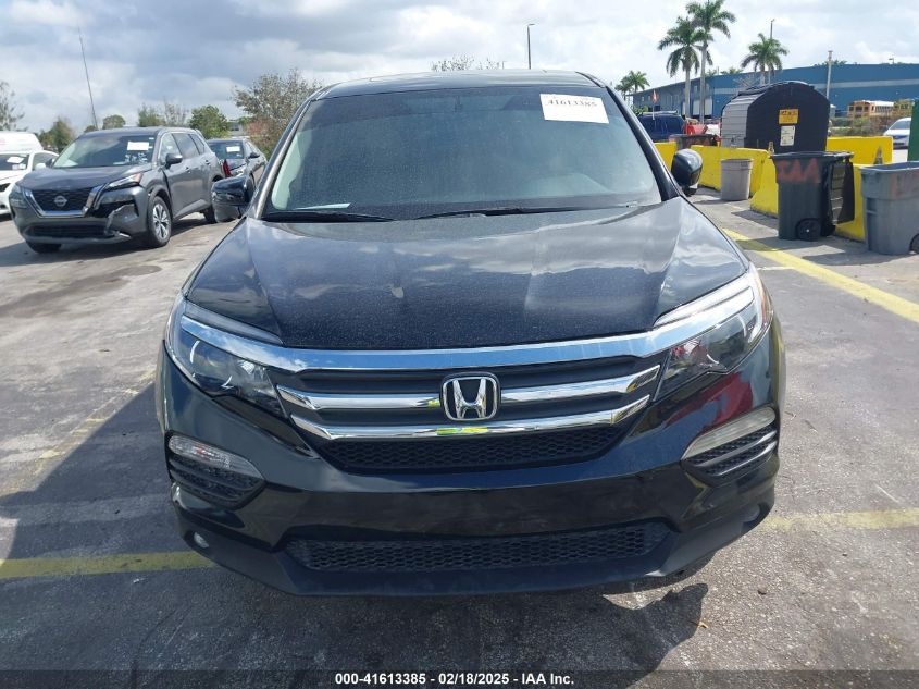 2016 Honda Pilot Ex-L VIN: 5FNYF5H55GB032551 Lot: 41613385