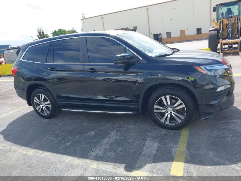 2016 Honda Pilot Ex-L VIN: 5FNYF5H55GB032551 Lot: 41613385