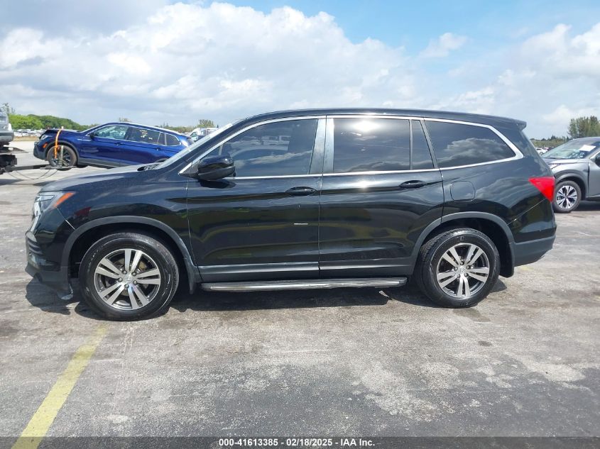 2016 Honda Pilot Ex-L VIN: 5FNYF5H55GB032551 Lot: 41613385