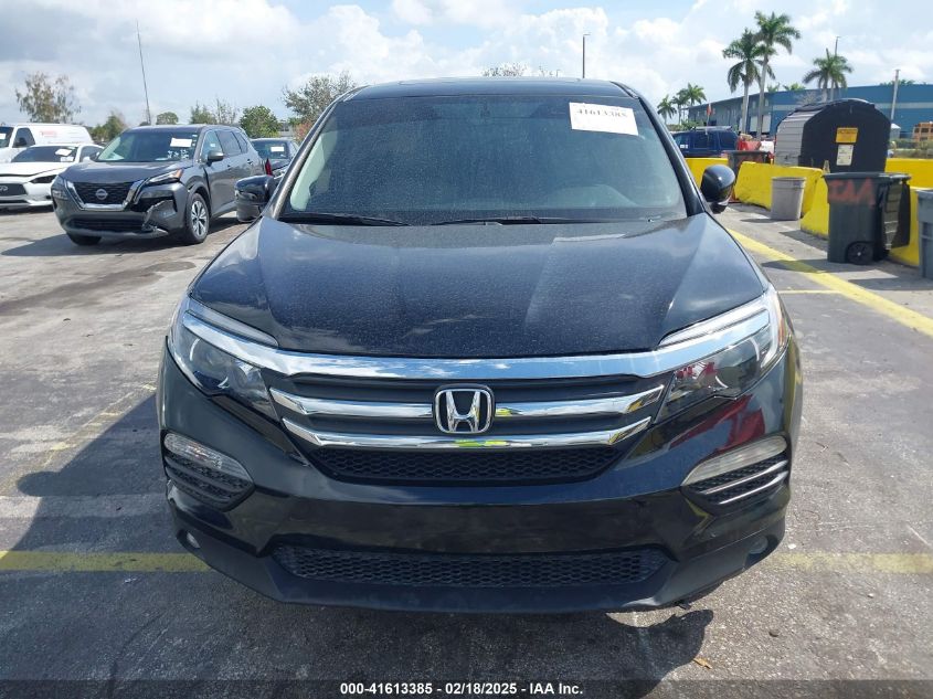 2016 Honda Pilot Ex-L VIN: 5FNYF5H55GB032551 Lot: 41613385