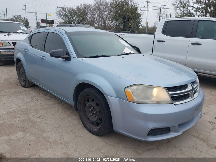 2013 DODGE AVENGER SE - 1C3CDZAB3DN753525