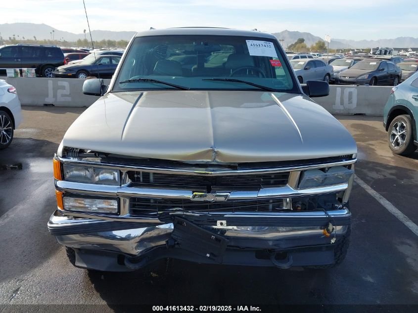 1999 Chevrolet Tahoe Ls VIN: 1GNEK13RXXJ475506 Lot: 41613432