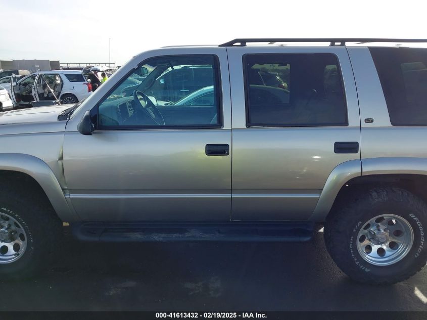1999 Chevrolet Tahoe Ls VIN: 1GNEK13RXXJ475506 Lot: 41613432