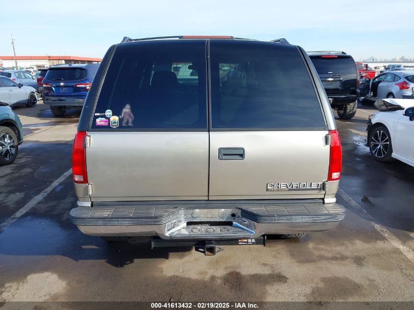 1999 Chevrolet Tahoe Ls VIN: 1GNEK13RXXJ475506 Lot: 41613432