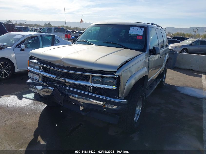 1999 Chevrolet Tahoe Ls VIN: 1GNEK13RXXJ475506 Lot: 41613432