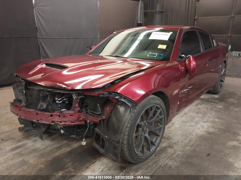 2018 DODGE CHARGER VIN: 2C3CDXGJ6JH236937