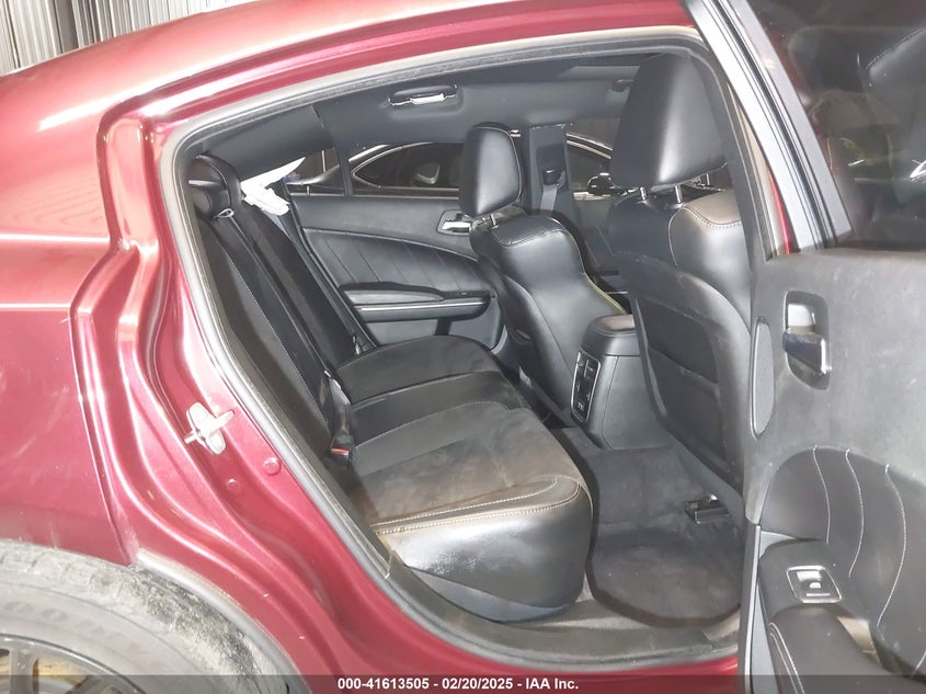 2018 DODGE CHARGER VIN: 2C3CDXGJ6JH236937