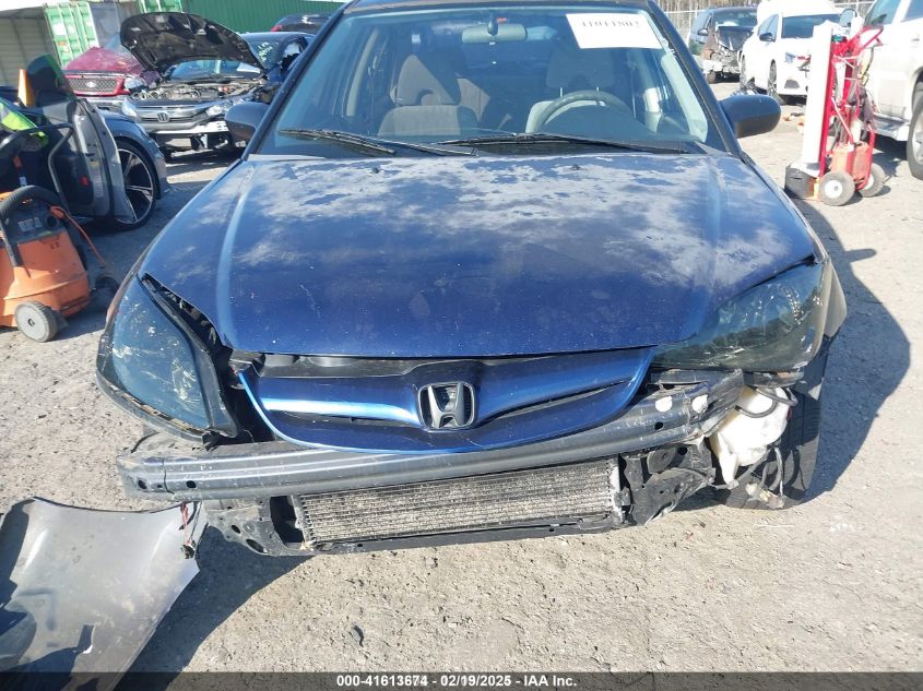 2005 Honda Civic Lx VIN: JHMES165X5S005371 Lot: 41613674