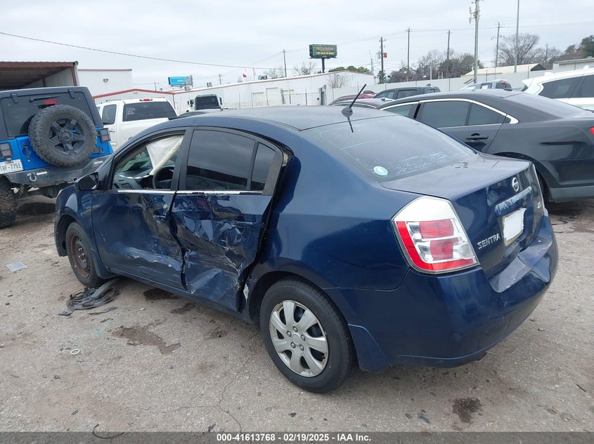 2007 NISSAN SENTRA VIN: 3N1AB61E47L662188