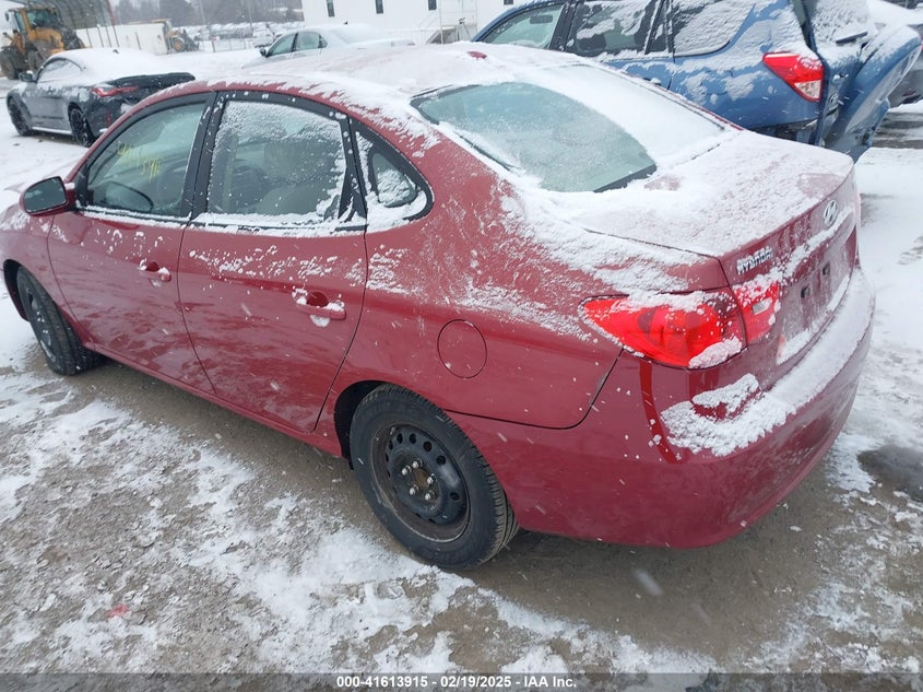 2008 HYUNDAI ELANTRA VIN: KMHDU46D58U541858