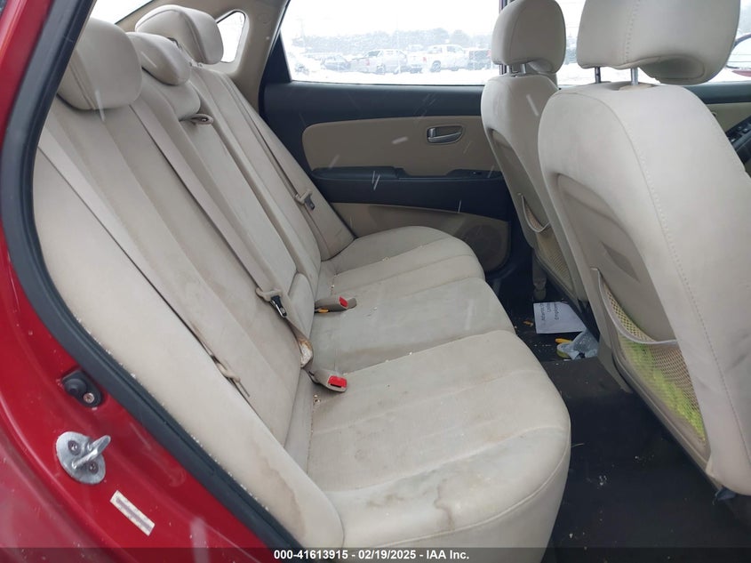 2008 HYUNDAI ELANTRA VIN: KMHDU46D58U541858