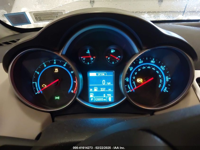 2014 Chevrolet Cruze Ls Auto VIN: 1G1PA5SG0E7450502 Lot: 41614273