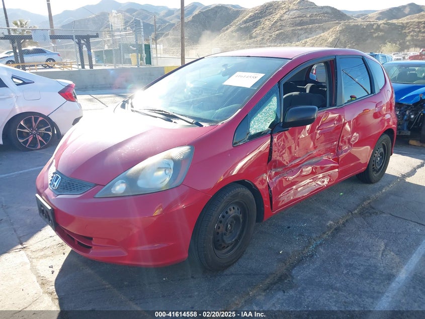 2009 HONDA FIT VIN: JHMGE88219C005870