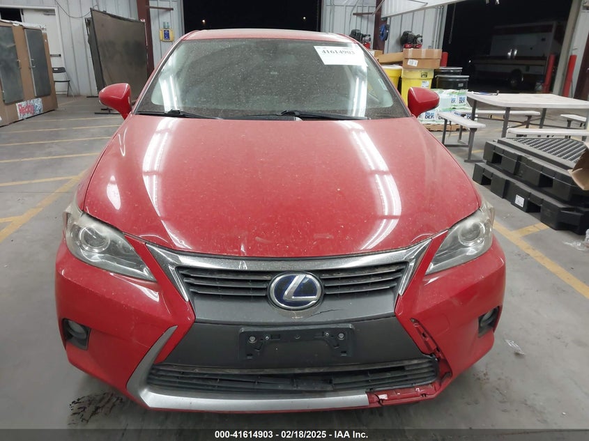 2014 LEXUS CT 200H VIN: JTHKD5BH0E2190910