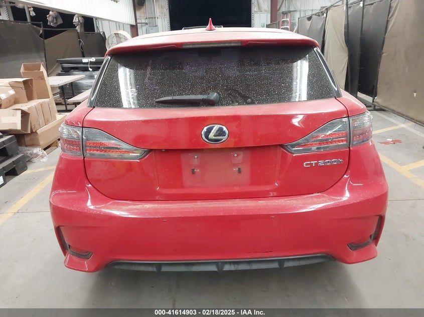 2014 LEXUS CT 200H VIN: JTHKD5BH0E2190910