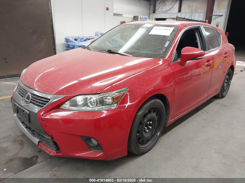 2014 LEXUS CT 200H VIN: JTHKD5BH0E2190910