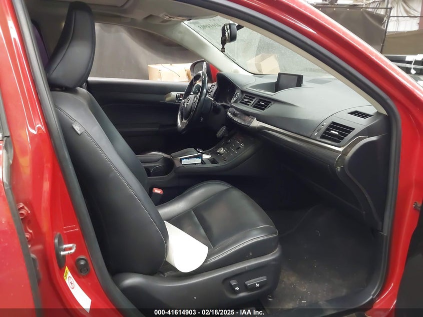 2014 LEXUS CT 200H VIN: JTHKD5BH0E2190910