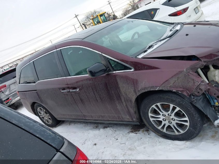 2011 Honda Odyssey Ex-L VIN: 5FNRL5H66BB016602 Lot: 41614966