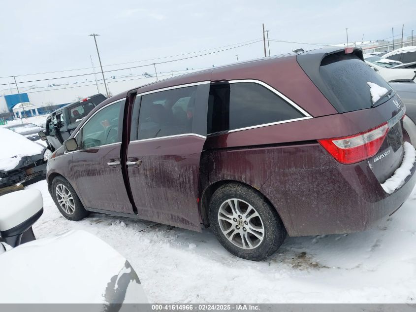 2011 Honda Odyssey Ex-L VIN: 5FNRL5H66BB016602 Lot: 41614966