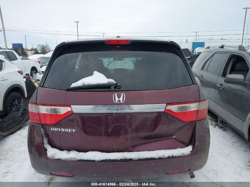 2011 Honda Odyssey Ex-L VIN: 5FNRL5H66BB016602 Lot: 41614966