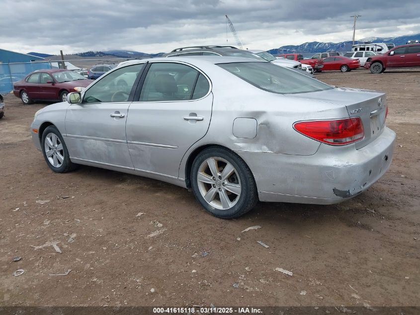 2005 Lexus Es 330 VIN: JTHBA30G055136190 Lot: 41615118