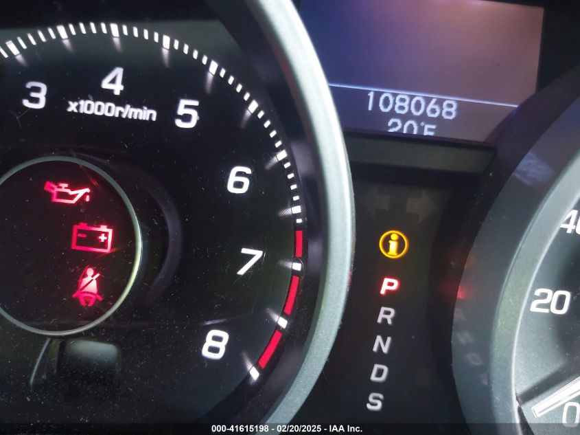 2010 Acura Zdx VIN: 2HNYB1H6XAH500945 Lot: 41615198