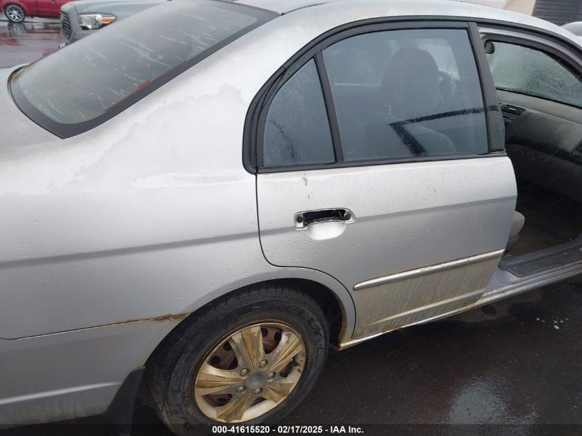 2003 Honda Civic Lx VIN: 2HGES16573H541380 Lot: 41615520