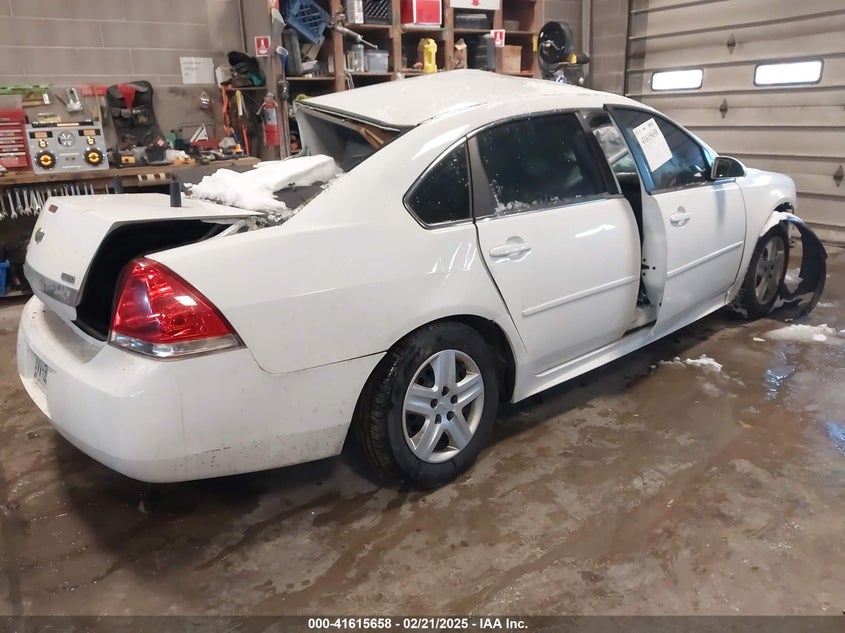 2011 CHEVROLET IMPALA VIN: 2G1WF5EK0B1329443