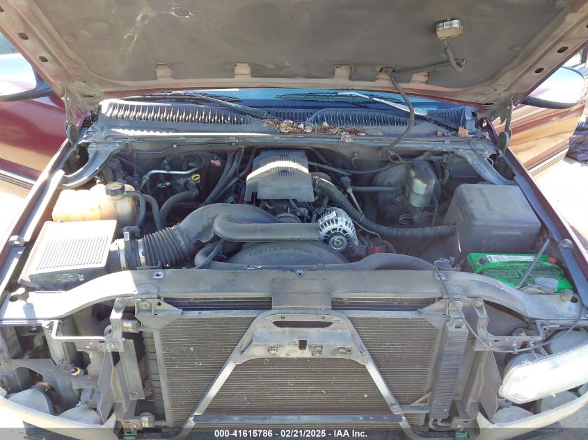 2000 Chevrolet Silverado 1500 Ls VIN: 1GCEC19V6YZ114125 Lot: 41615786